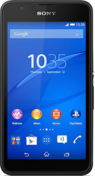 Sony Xperia E4g E2003 LTE Black Sony Xperia E4g E2003 LTE Black